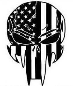 Decal-New Patriotic Punisher